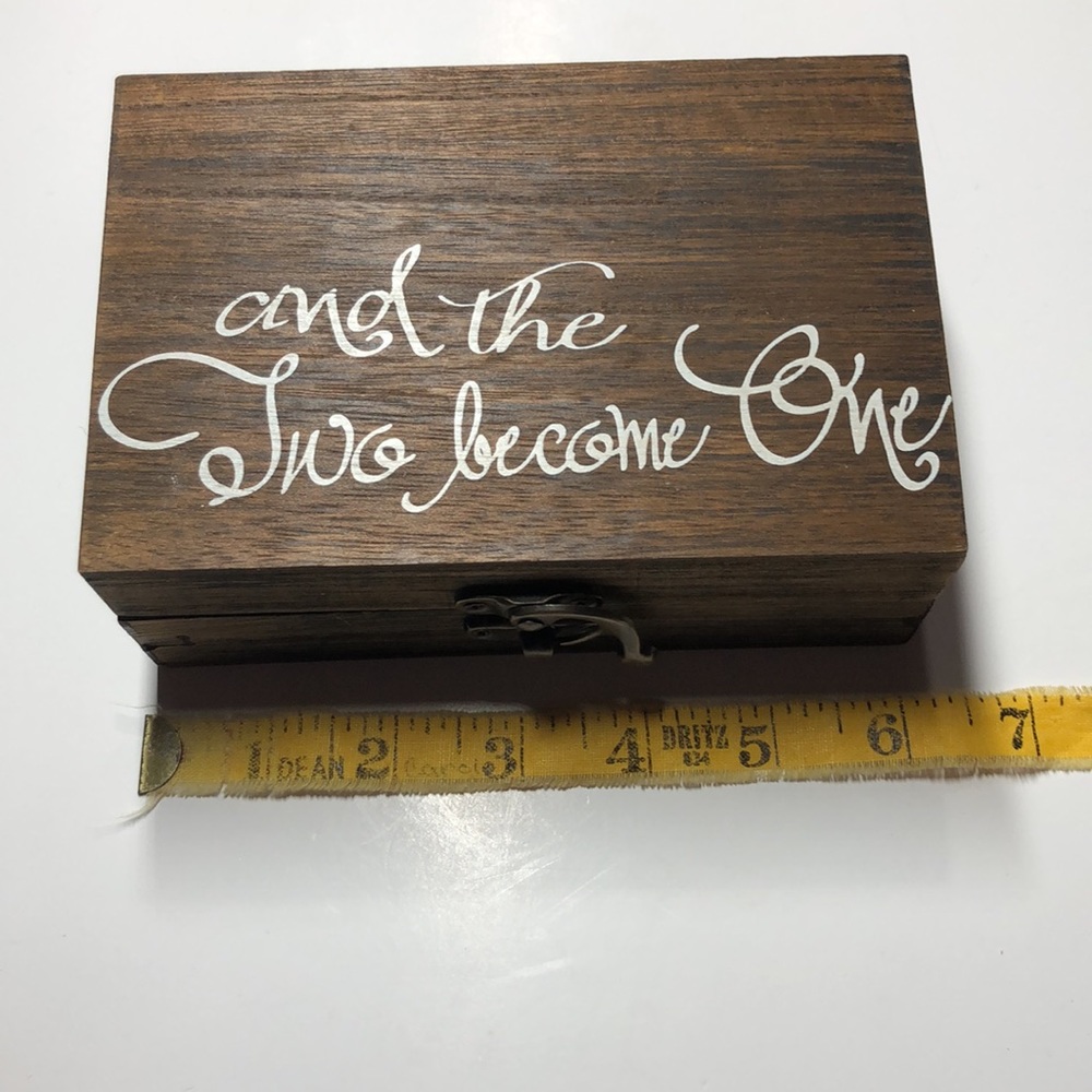 Brown ring box - Picture 5 of 7
